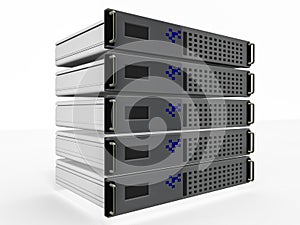 Server computers grid