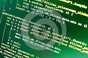 CSS, JavaScript and HTML usage.