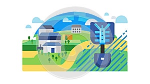 Server Network, Data Connectivity, vector design Generative AI