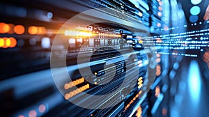 Server Rack, Data Center, Network, Technology