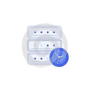 server response time vector icon