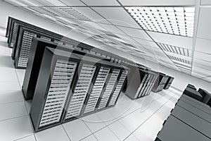 Server room photo