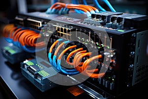 Server room background