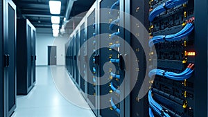 Server Room Data Center Interior