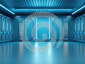 Server room, exploring the complex world of data centers, cloud computing, and network infrastructure