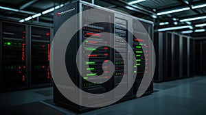 Server room, exploring the powerhouse of data centers, cloud computing, and cuttingedge technology solutions