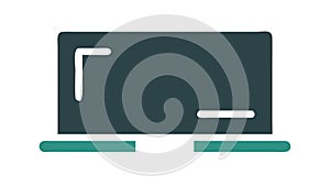 Server Stack Technology Icon Vector, Hosting, Database, vector design Generative AI