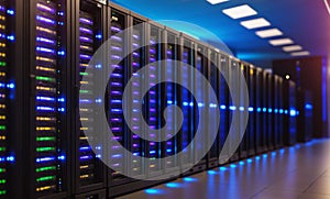 server technology datum network computer information rack room photo