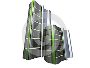 Server towers