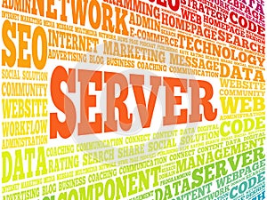 Server word cloud