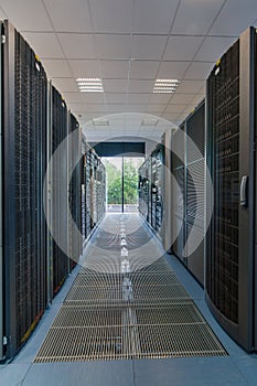 Servers in computer room