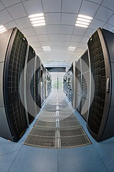 Servers in computer room