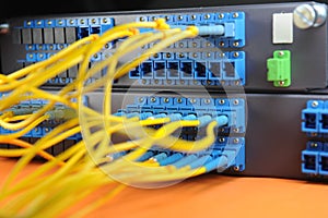 Servers in a technology data center