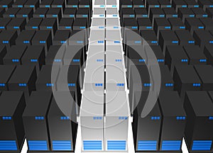 Servers from a Webhosting Company