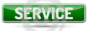 SERVICE - Abstract beautiful button with text.