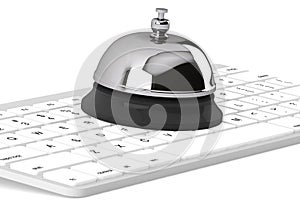 Service Bell ring with keyboard