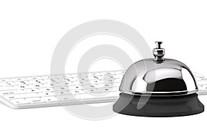 Service Bell ring with keyboard