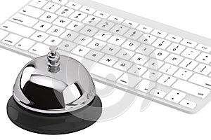 Service Bell ring with keyboard