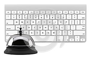 Service Bell ring with keyboard