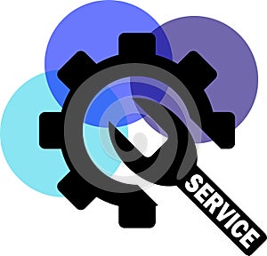 Service with gear