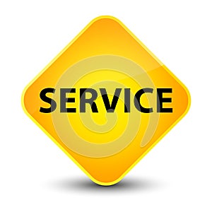 Service elegant yellow diamond button
