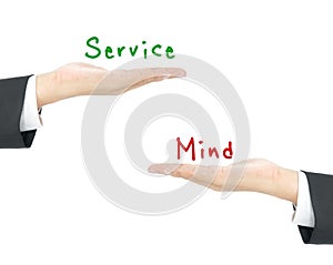 Service mind concept