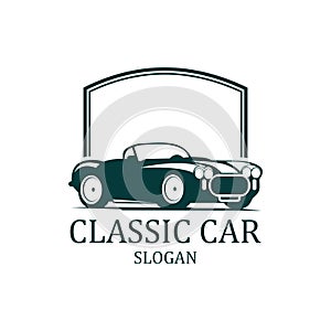Service and repair autosport logo vector photo