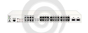 The service router for mounting with a 19-inch rack. Designed for carrier-class networks.