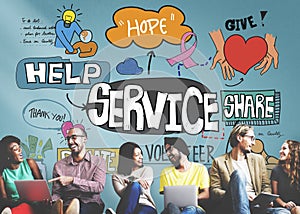 Service Support Assistance Customer Delivery Concept