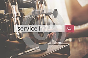 Service Support Helpdesk Helping Assistance Concept