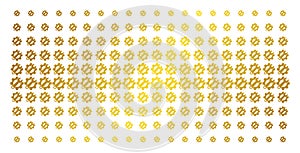 Service Tools Gold Halftone Array