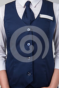 Service woman uniform