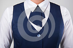 Service woman uniform