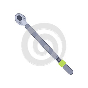 service wrench cartoon vector illustration