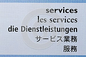 Services