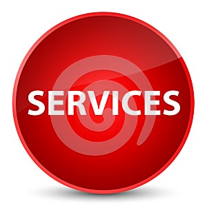 Services elegant red round button