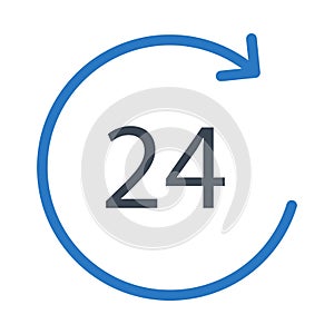 Services glyph colour vector  icon