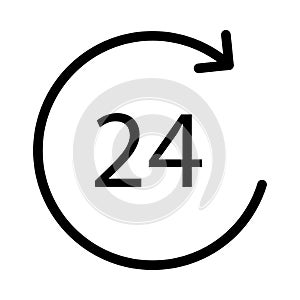 Services glyph flat vector  icon