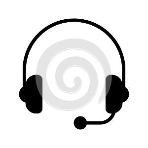 Services glyph flat vector icon