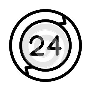 Services thin line vector  icon