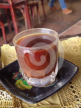 Serving coffee in Egyptian cafes