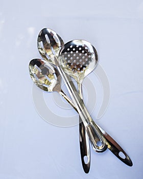 Serving spoons for buffet