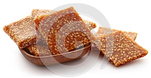 Sesame caramel candy