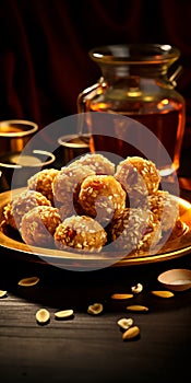 Sesame Chikki Balls