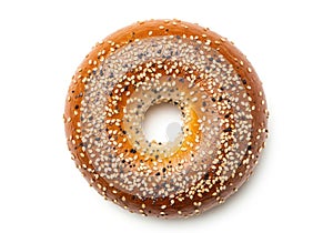 Sesame seed bagel