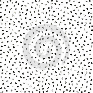 Sesame Seeds Seamless Endless Pattern Background. Realistic Hand Drawn Illustration. Savoyar Doodle Style.