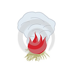 Sesonal grass burning icon