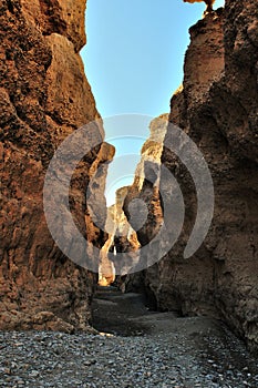 Sesriem Canyon near Sossusvlei. Namibia