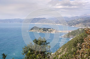 Sestri levante village in Liguria