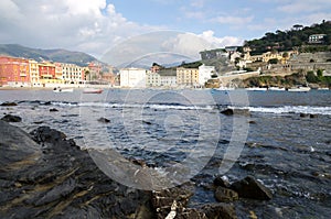 Sestri levante village in Liguria